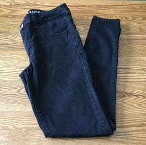 American Eagle black jeggings